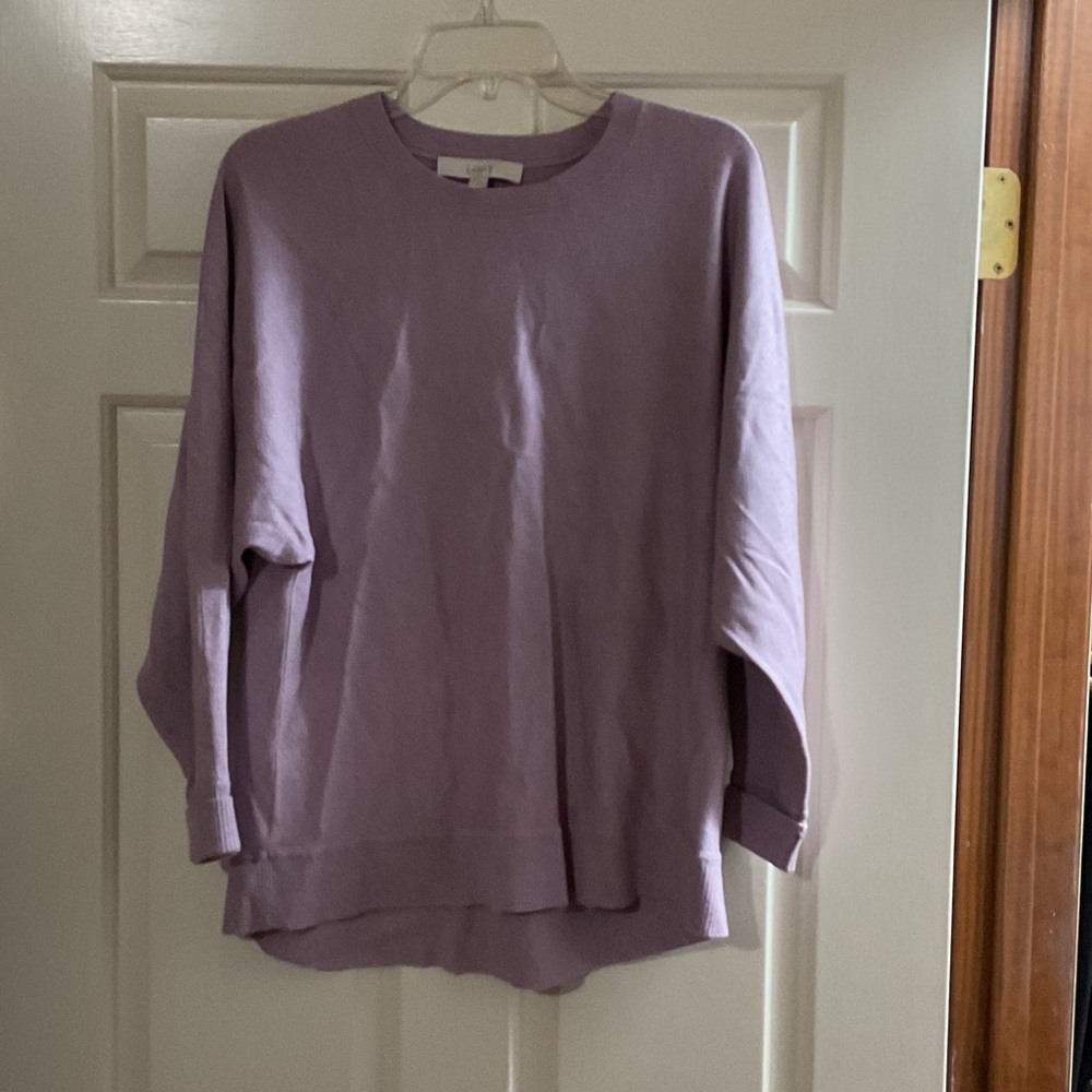 Lavender Long Sleeve Top